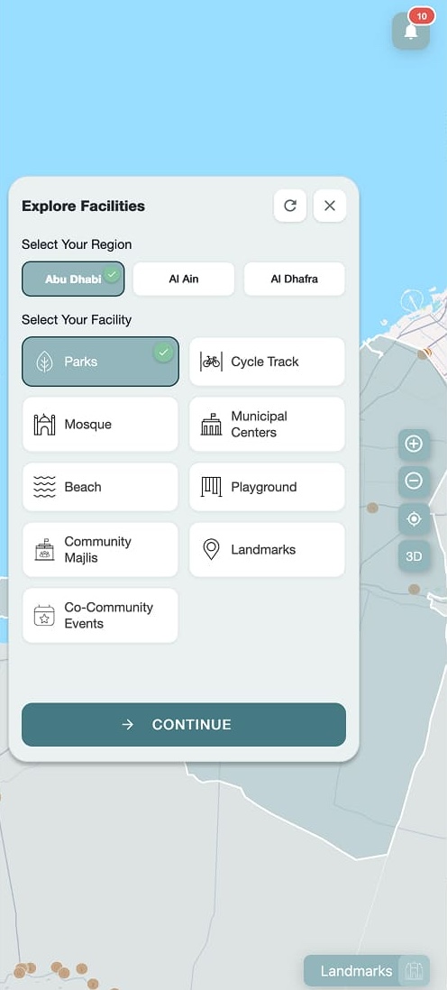 Mobile Map Placeholder